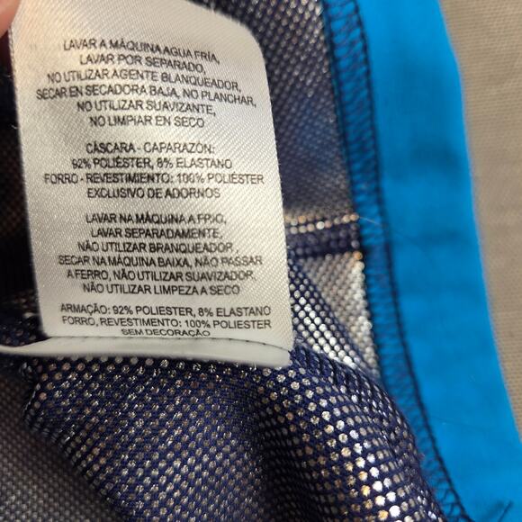 Columbia Omni-Heat 1/4 Zip Pullover Blue Mens Large Approx No Size Tag - Picture 11 of 16